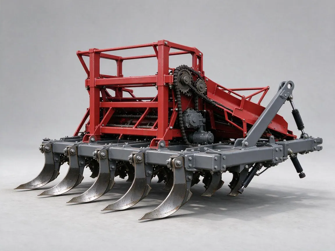 AGRIXIS cotton stalk harvester