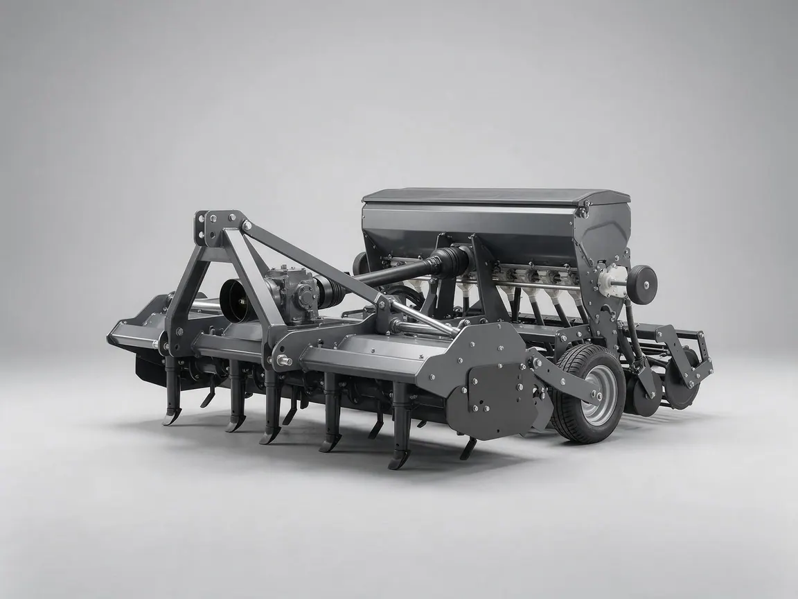 AGRIXIS Power-Harrow Seeder
